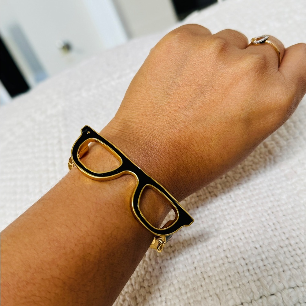 Kate spade rare Goreski glasses eyeglass Bracelet